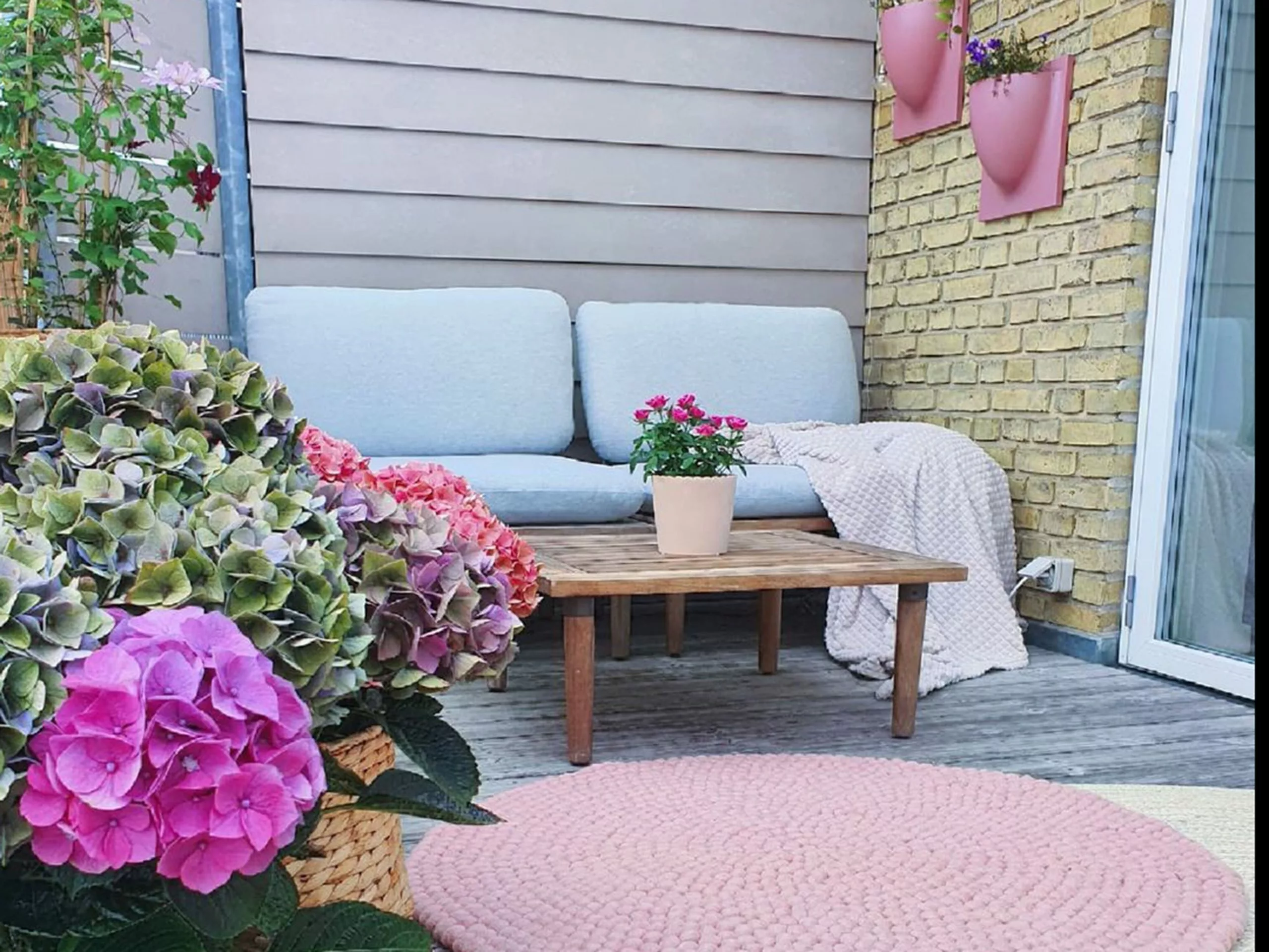 Beliani Zestaw Ogrodowy 2-osobowy Drewniany Szary FRASCATI - obrazek 5