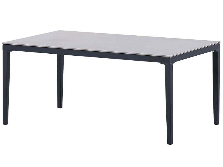 Beliani Zestaw Ogrodowy 4-osobowy Szary SCIACCA - obrazek 9