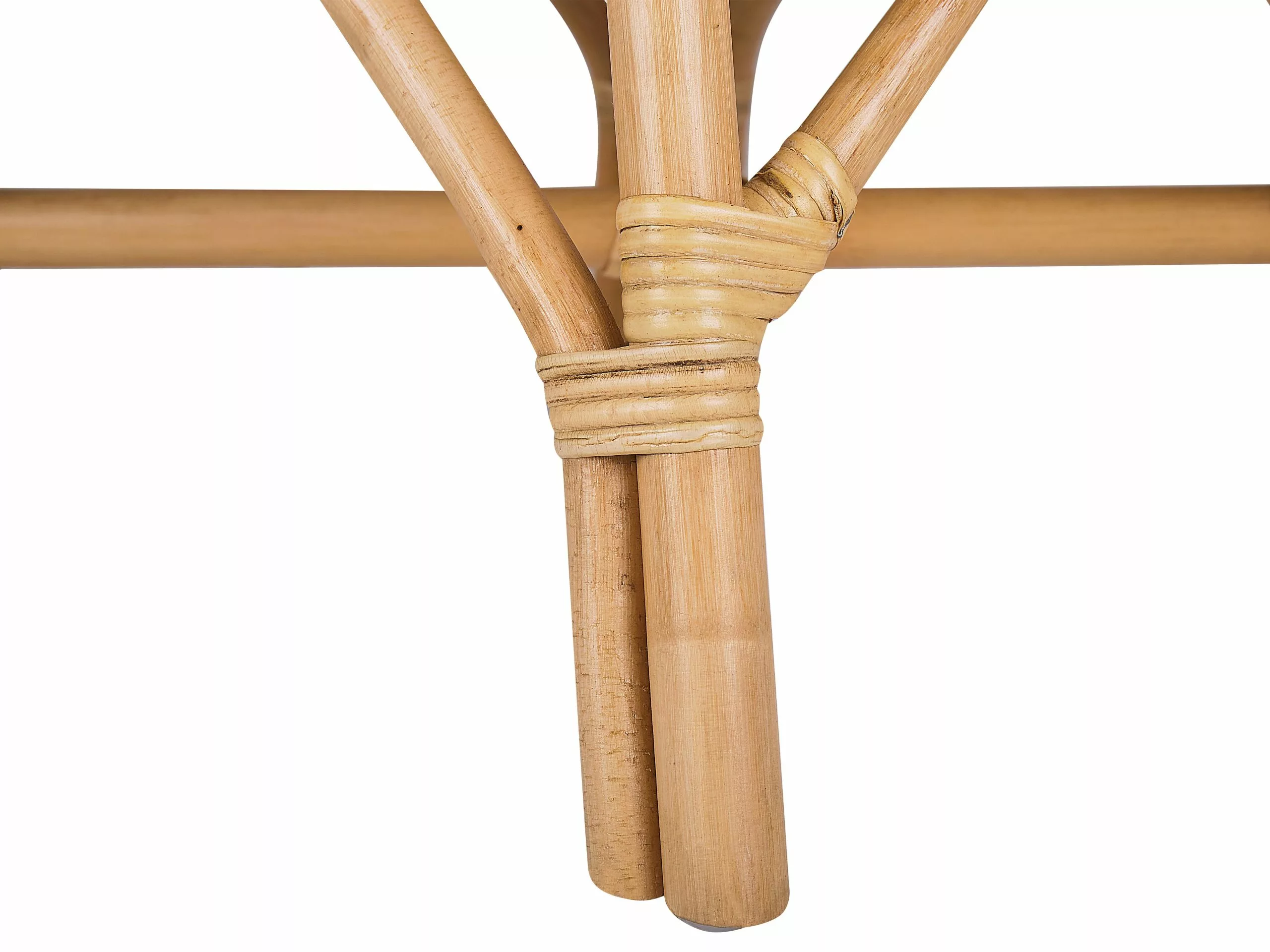 Beliani Fotel Paw Rattanowy Dla Dzieci Naturalny FLORENTINE II - obrazek 7