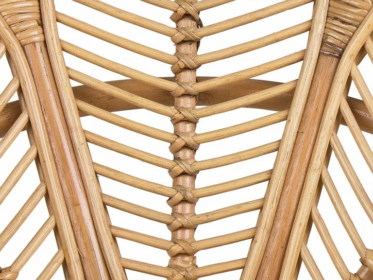 Beliani Fotel Paw Rattanowy Dla Dzieci Naturalny FLORENTINE II - obrazek 8