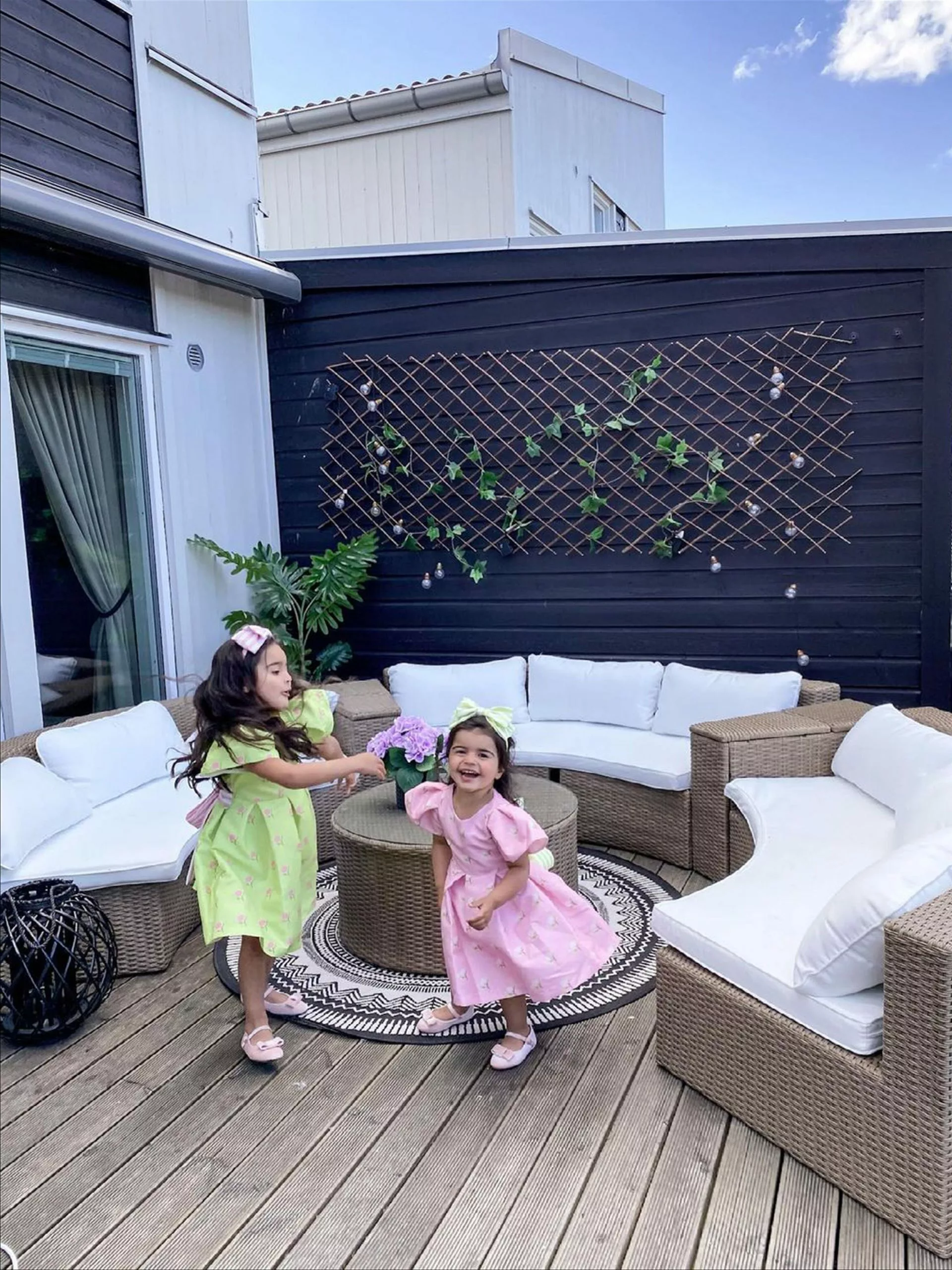 Beliani Zestaw Ogrodowy Z Technorattanu 9-osobowy Brązowy SEVERO - obrazek 5