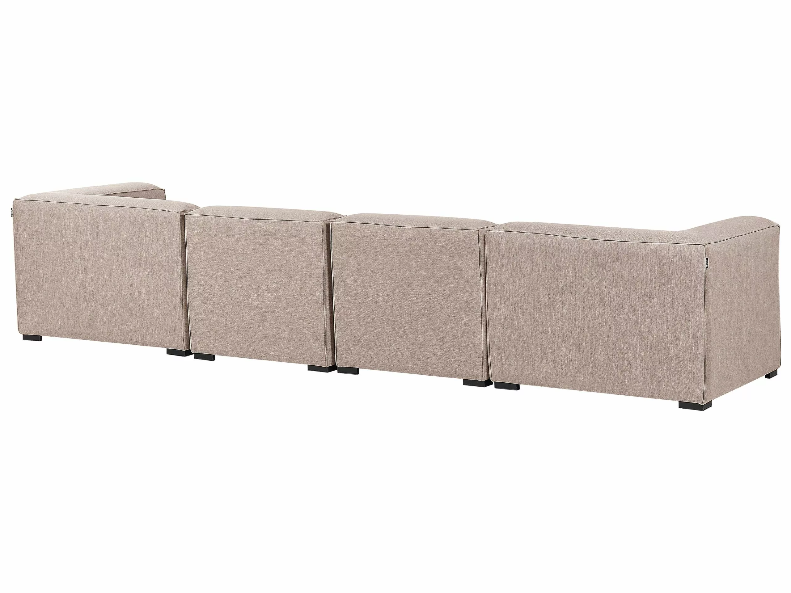 Beliani Zestaw Ogrodowy 4-osobowy Beżowy AREZZO - obrazek 9