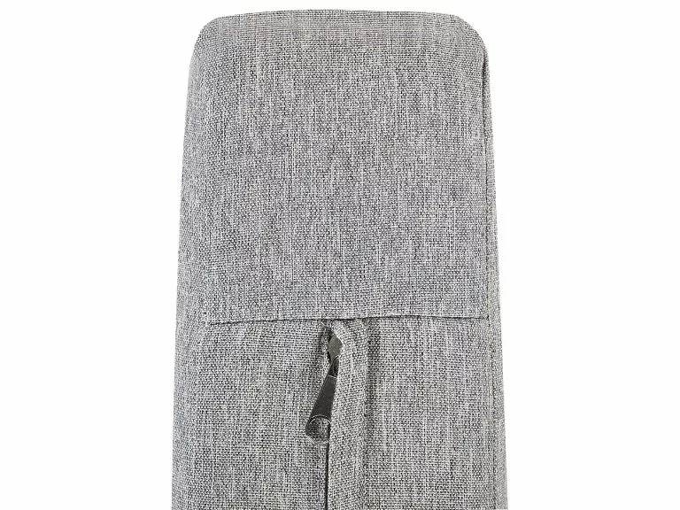 Beliani Zestaw Ogrodowy Drewniany 5-osobowy Jasnoszary MYKONOS II - obrazek 10