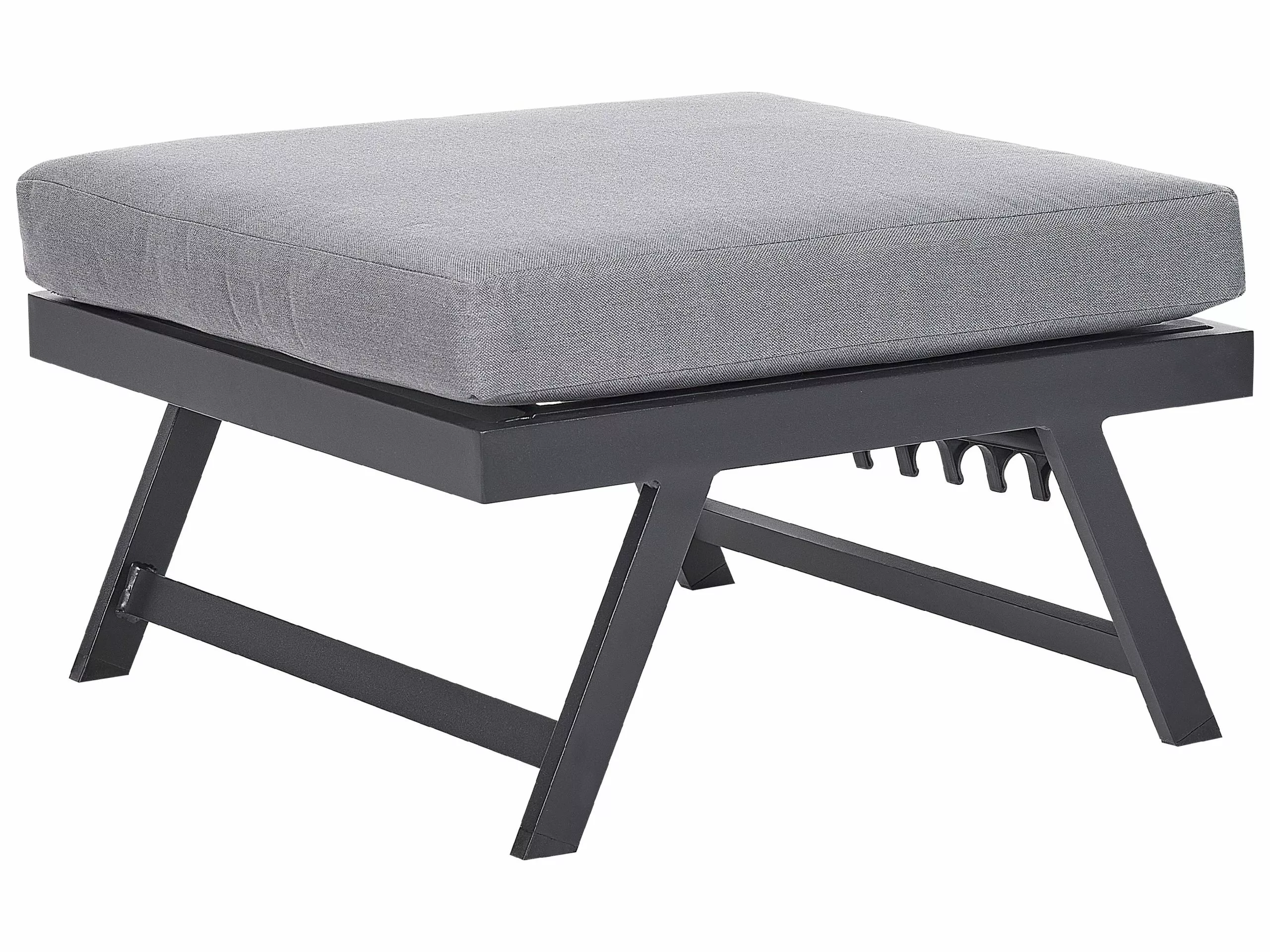 Beliani Zestaw Ogrodowy 5-osobowy Szary COCCORINO - obrazek 10